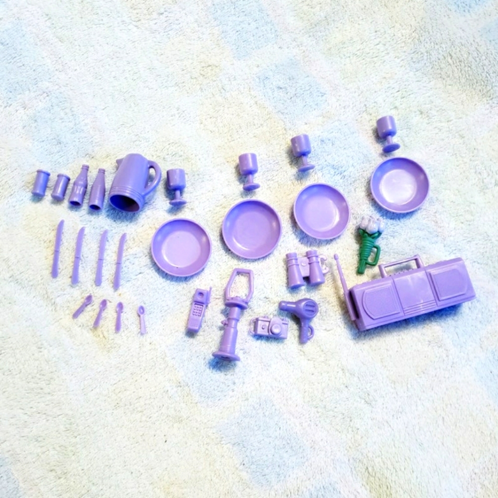 90's Mattel Barbie Household Accessories Set
